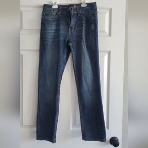 RSQ Dark Blue Slim Straight Men's Jeans